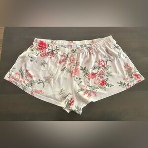 Floral Print Women's Sleep Shorts
